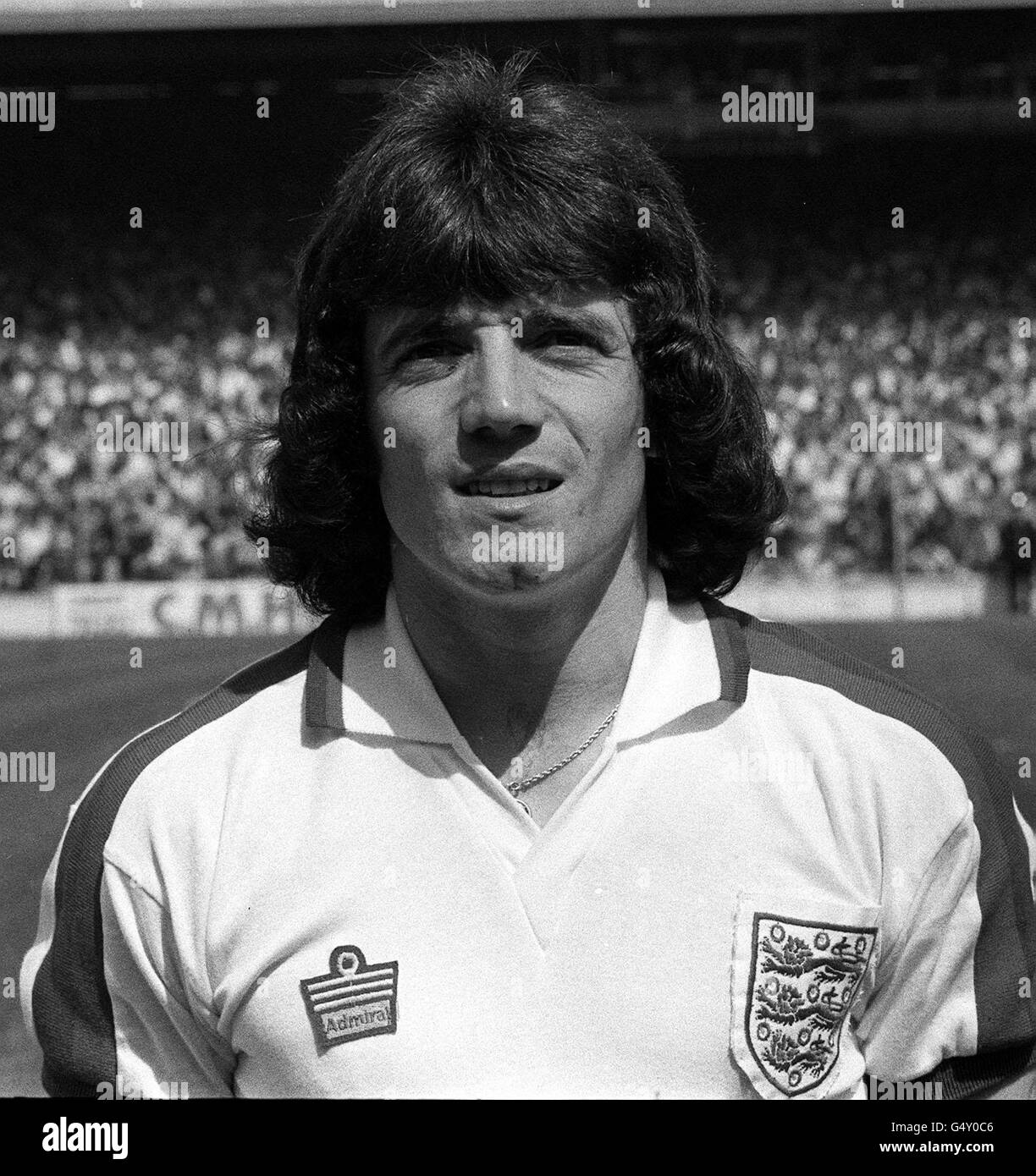 Kevin Keegan. Kevin Keegan della prima divisione Liverpool Football Club, e l'Inghilterra. Foto Stock