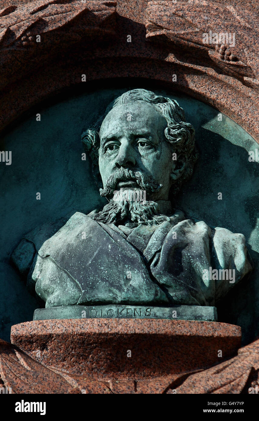 Bicentenario della nascita di Dickens Foto Stock