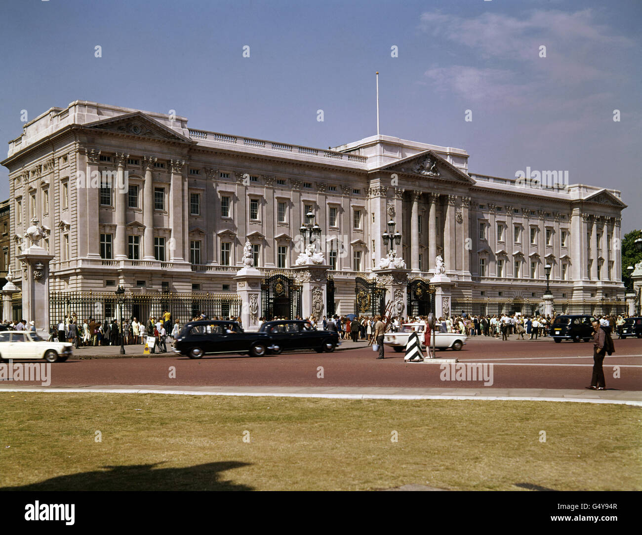Edifici e monumenti - Buckingham Palace Foto Stock