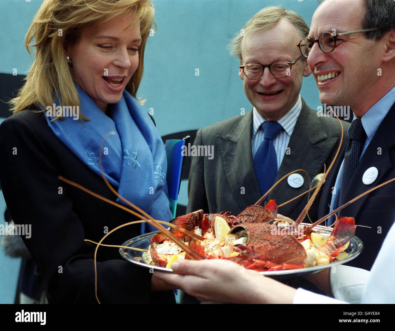 La regina Noor campagna di pesce Foto Stock