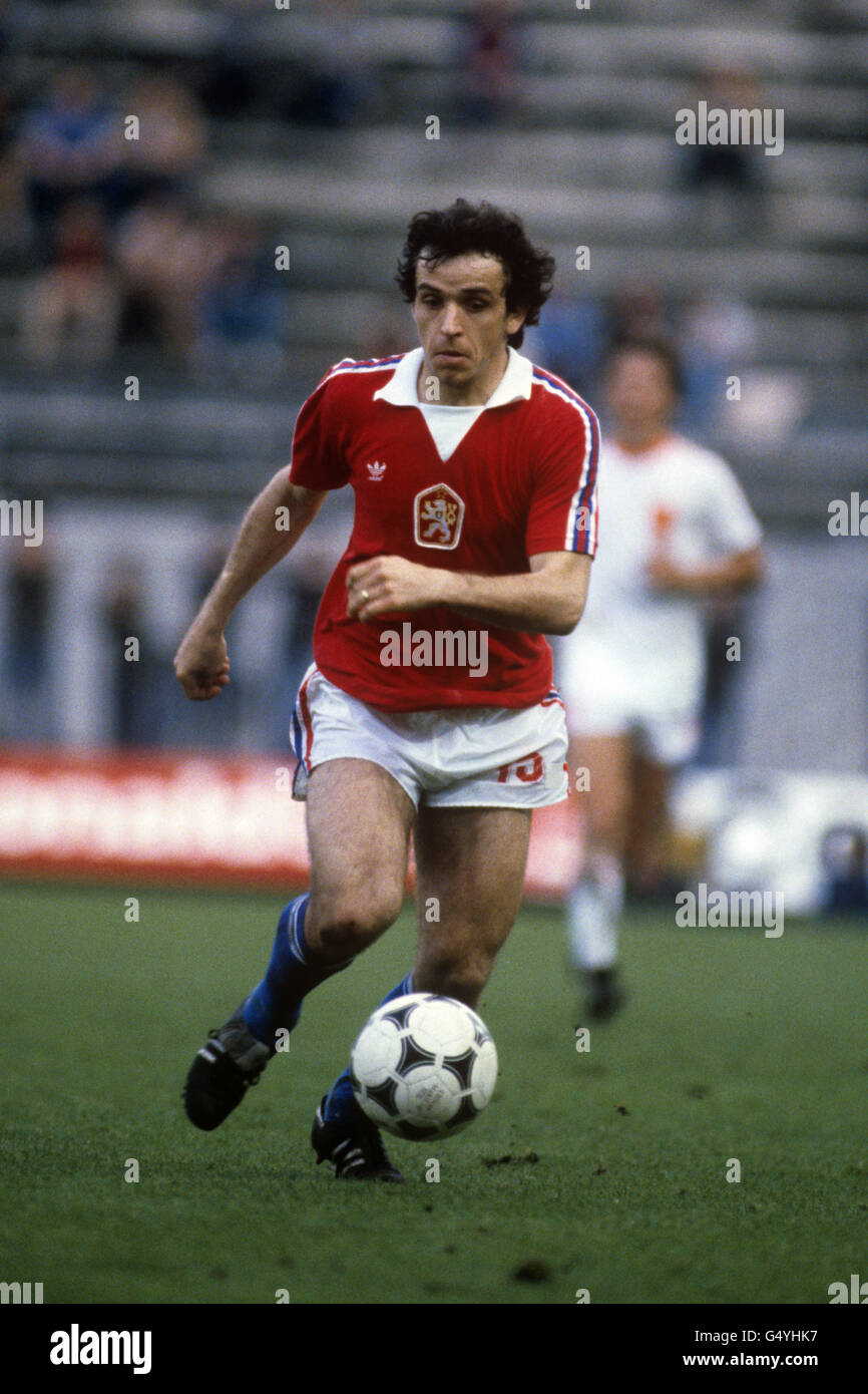 Soccer - UEFA Euro 1980 - GRUPPO A - Cecoslovacchia v Germania Ovest - Stadio Olimpico di Roma Foto Stock