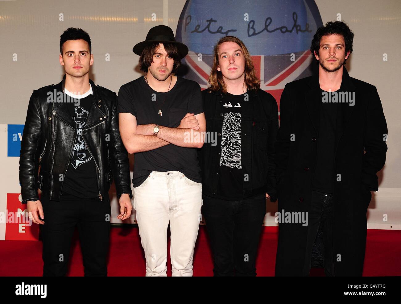 Brit Awards 2012 - Arrivi - Londra Foto Stock