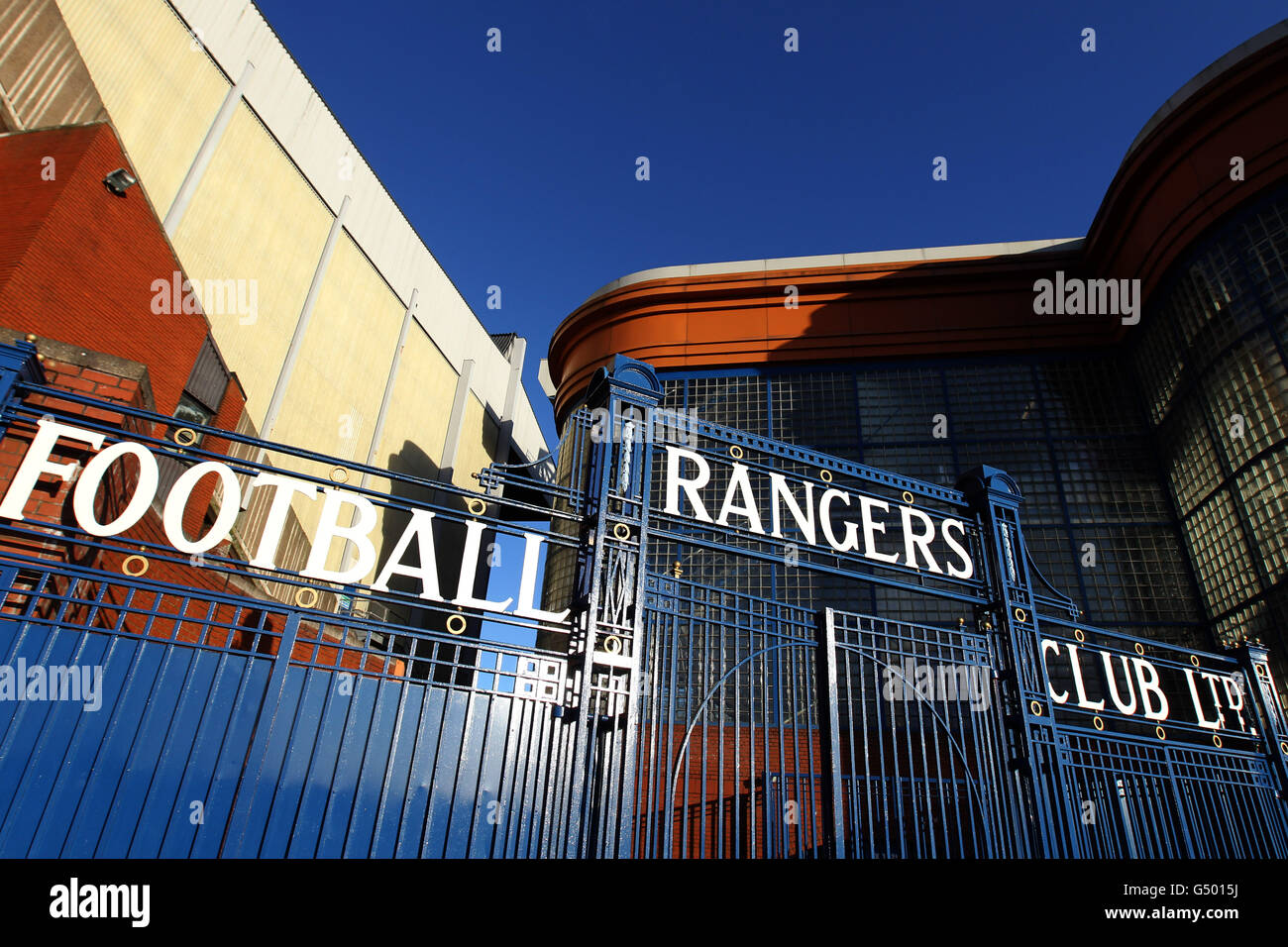 Calcio - Clydesdale Bank Premier League Scozzese - Rangers v Kilmarnock - Ibrox Stadium Foto Stock