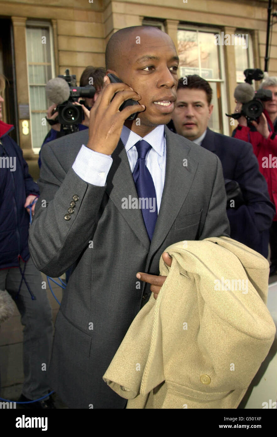 Ian Wright Foto Stock