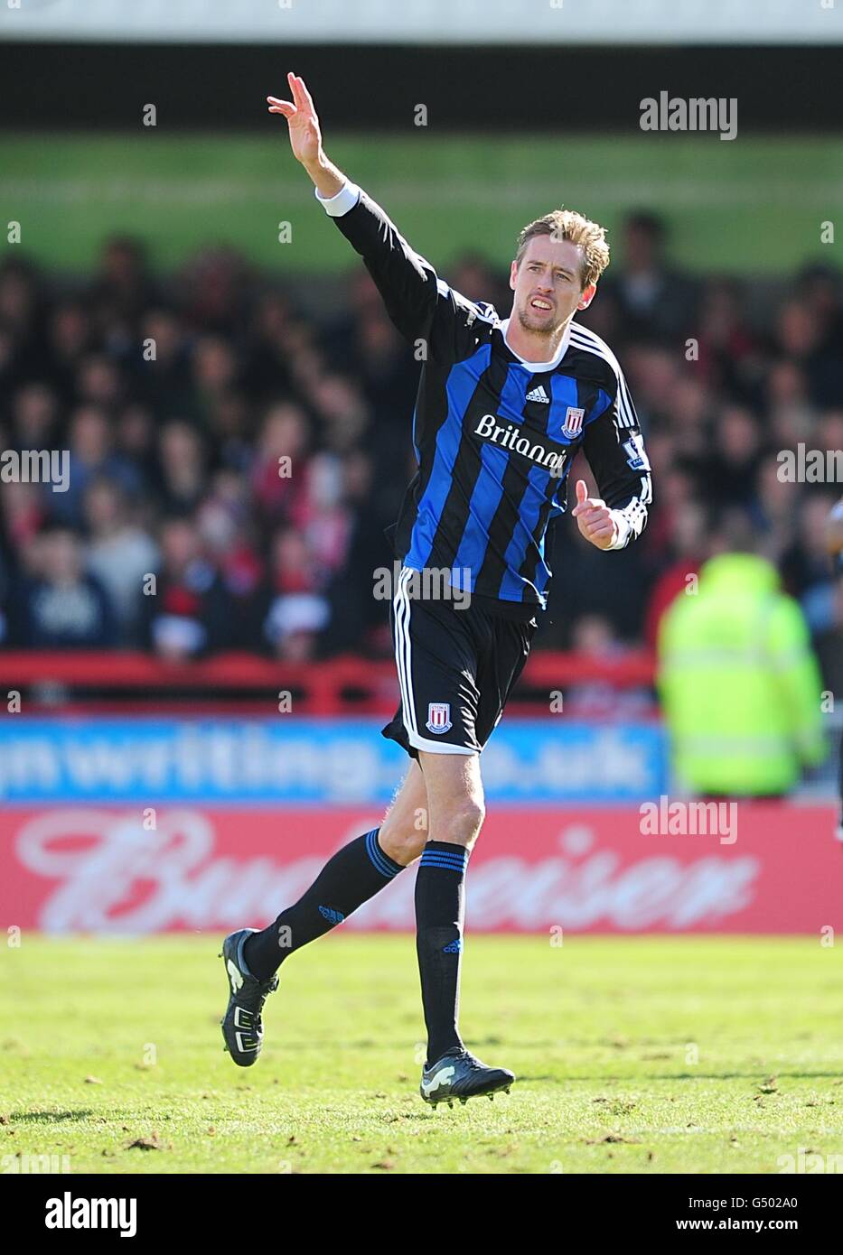 Calcio - FA Cup - quinto round - Crawley Town v Stoke City - Broadfield Stadium Foto Stock