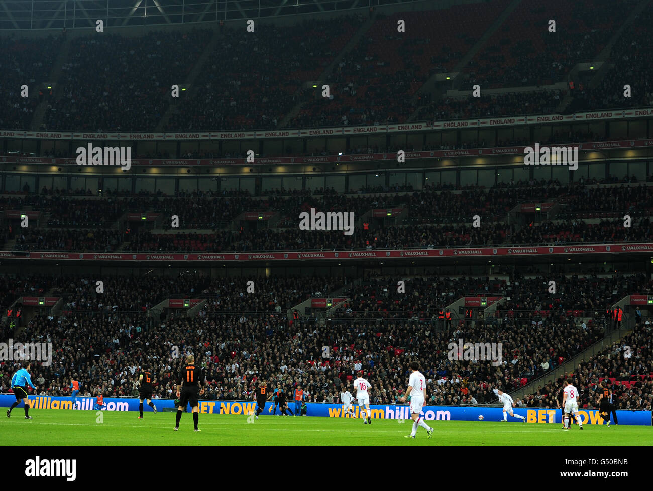 Calcio - amichevole internazionale - Inghilterra e Paesi Bassi - Wembley Stadium Foto Stock