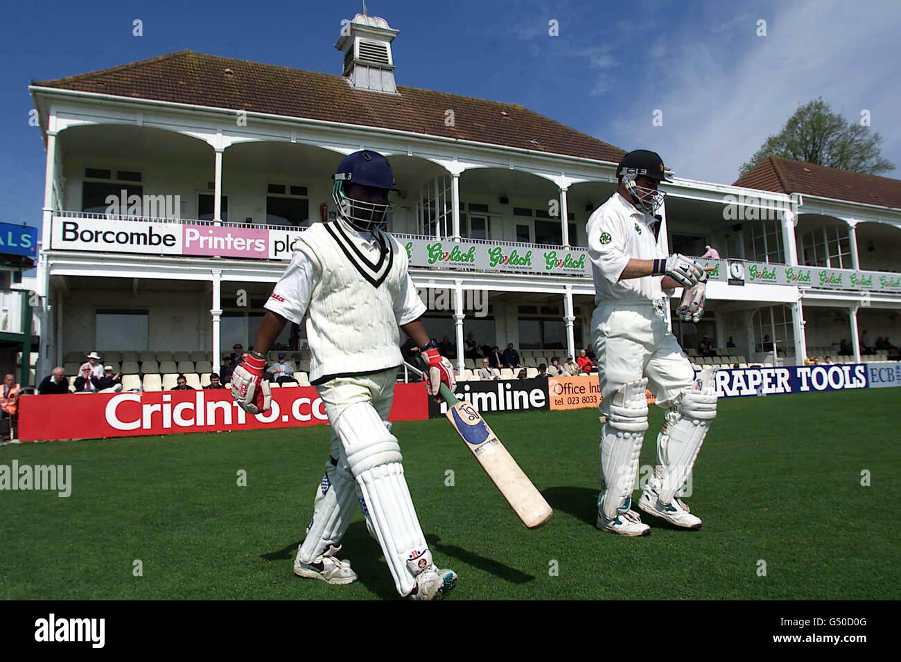 Hampshire V dello Zimbabwe Foto Stock