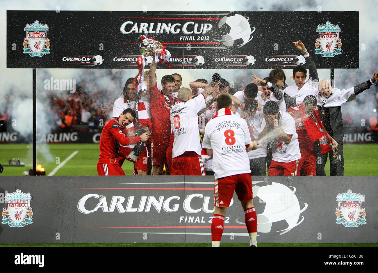 Calcio - Carling Cup - finale - Cardiff City v Liverpool - Wembley Stadium Foto Stock