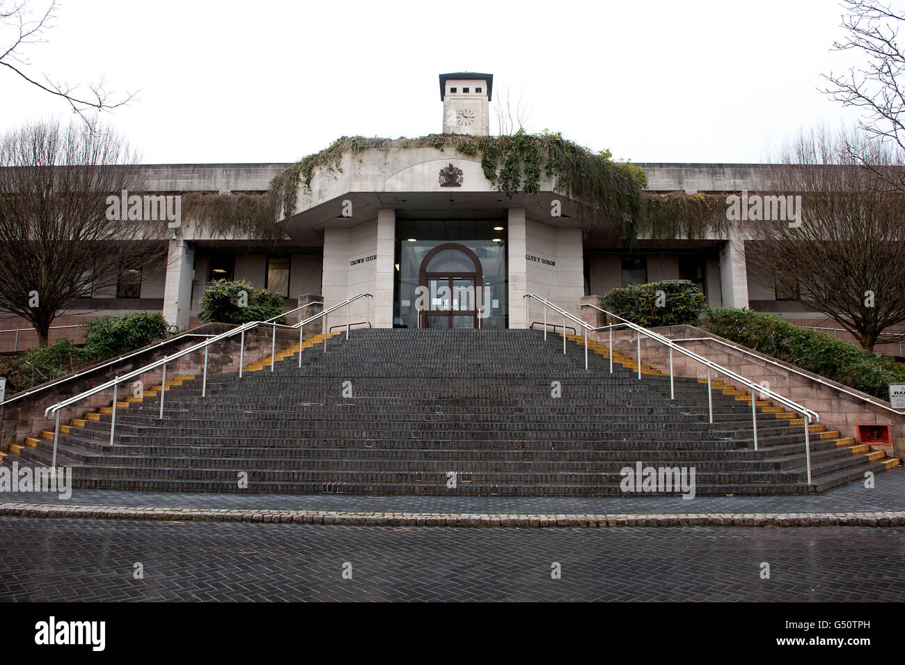 Newport Crown Court Foto Stock