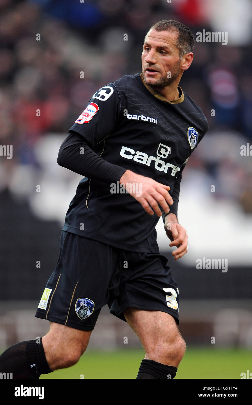 Calcio - npower Football League One - Milton Keynes Dons v Oldham Athletic - stadio:mk. Shefki Kuqi, Oldham Athletic Foto Stock