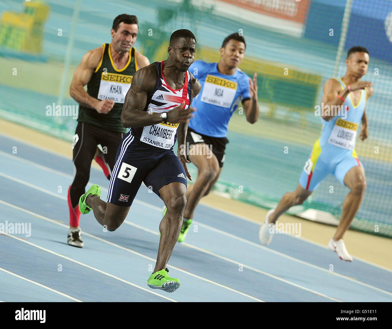 Atletica - IAAF Campionati mondiali Indoor - Giorno 1 - Atakoy atletica Arena Foto Stock