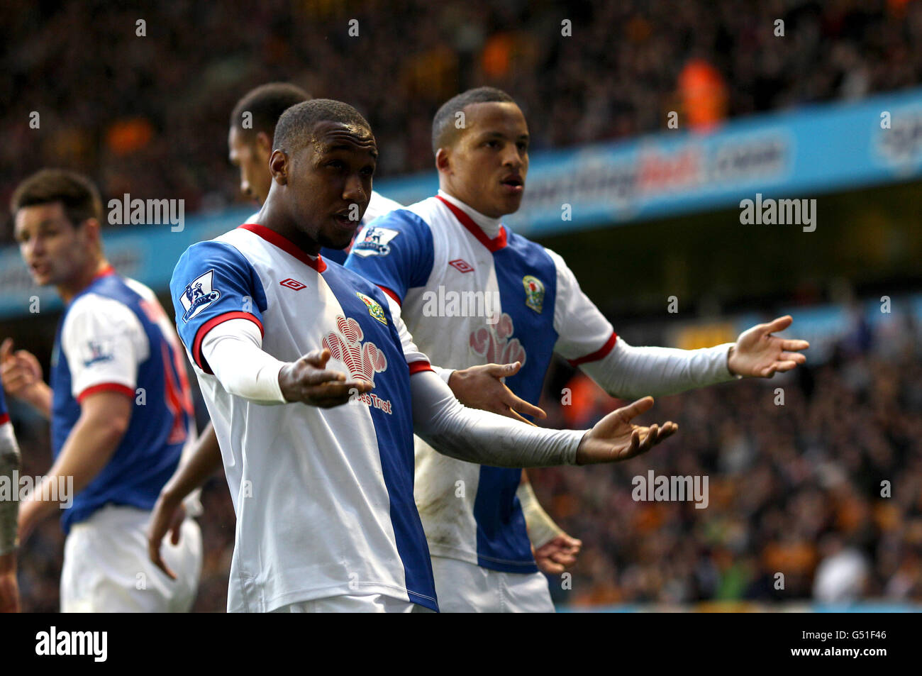 Calcio - Barclays Premier League - Wolverhampton Wanderers v Blackburn Rovers - Molineux Stadium Foto Stock