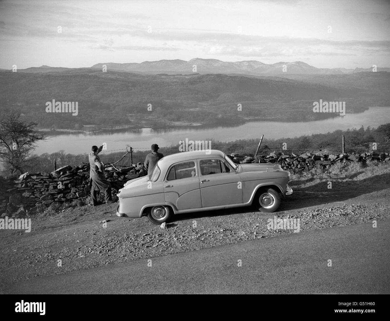 Tempo libero & Turismo - Lago di Windermere - Lake District Foto Stock