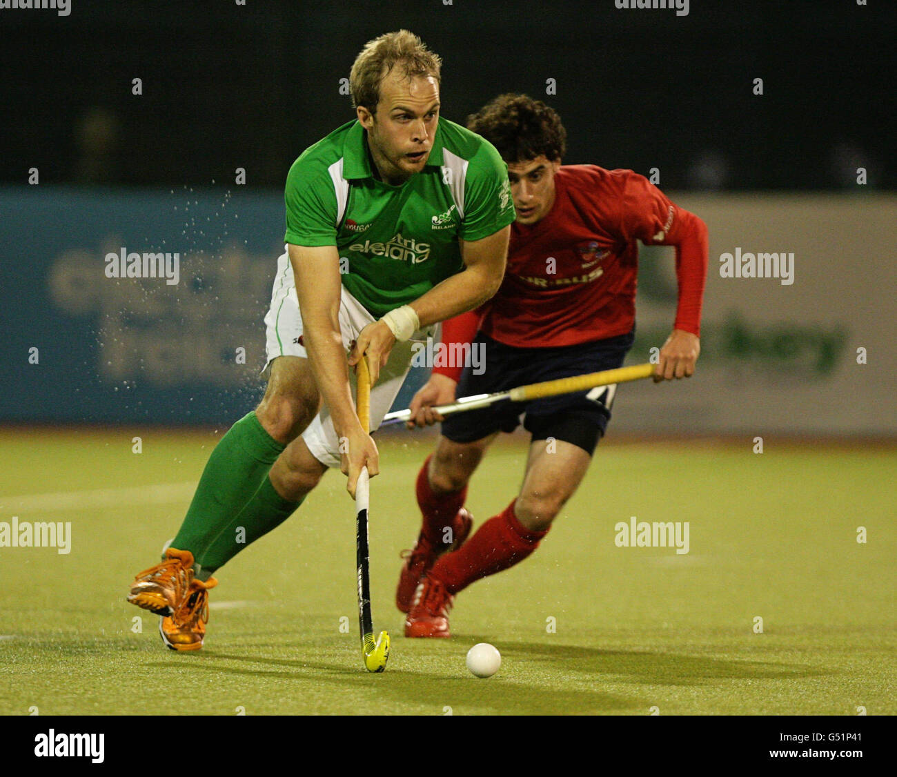 Hockey - FIH Giochi Olimpici torneo di qualificazione - Cile v Irlanda - Belfield Foto Stock