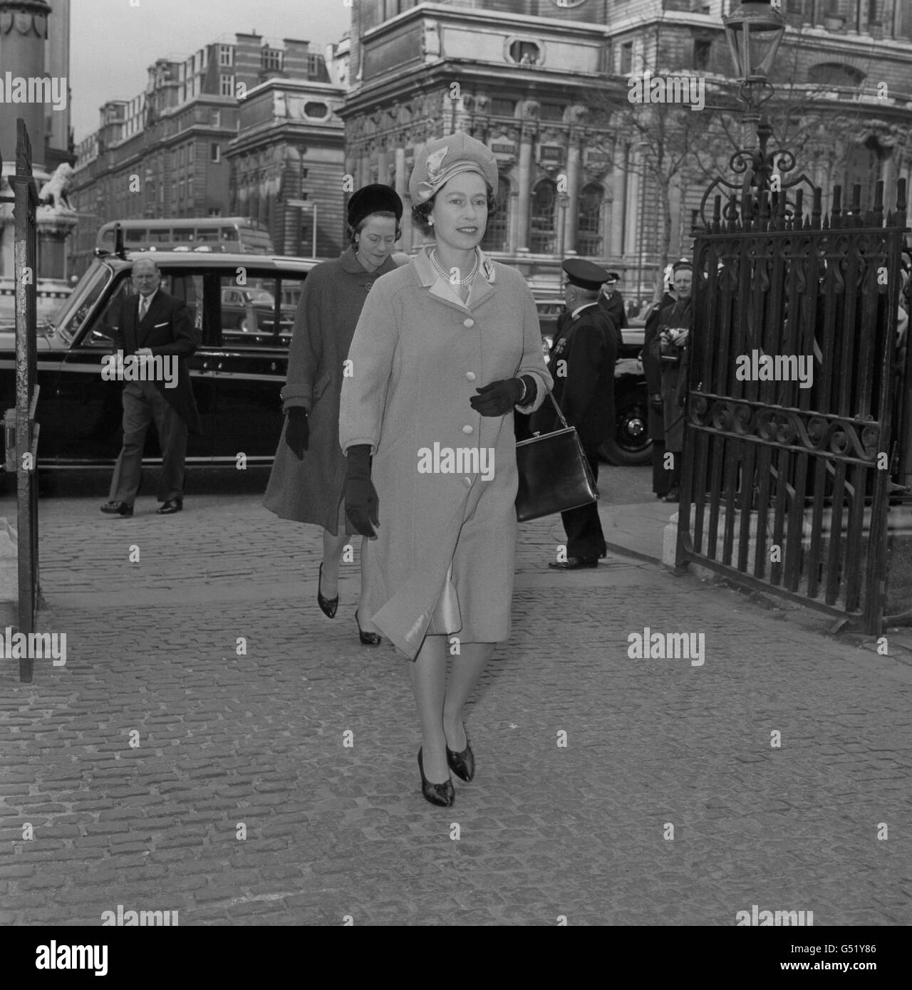 Royalty - Queen Elizabeth II - Abbazia di Westminster Foto Stock