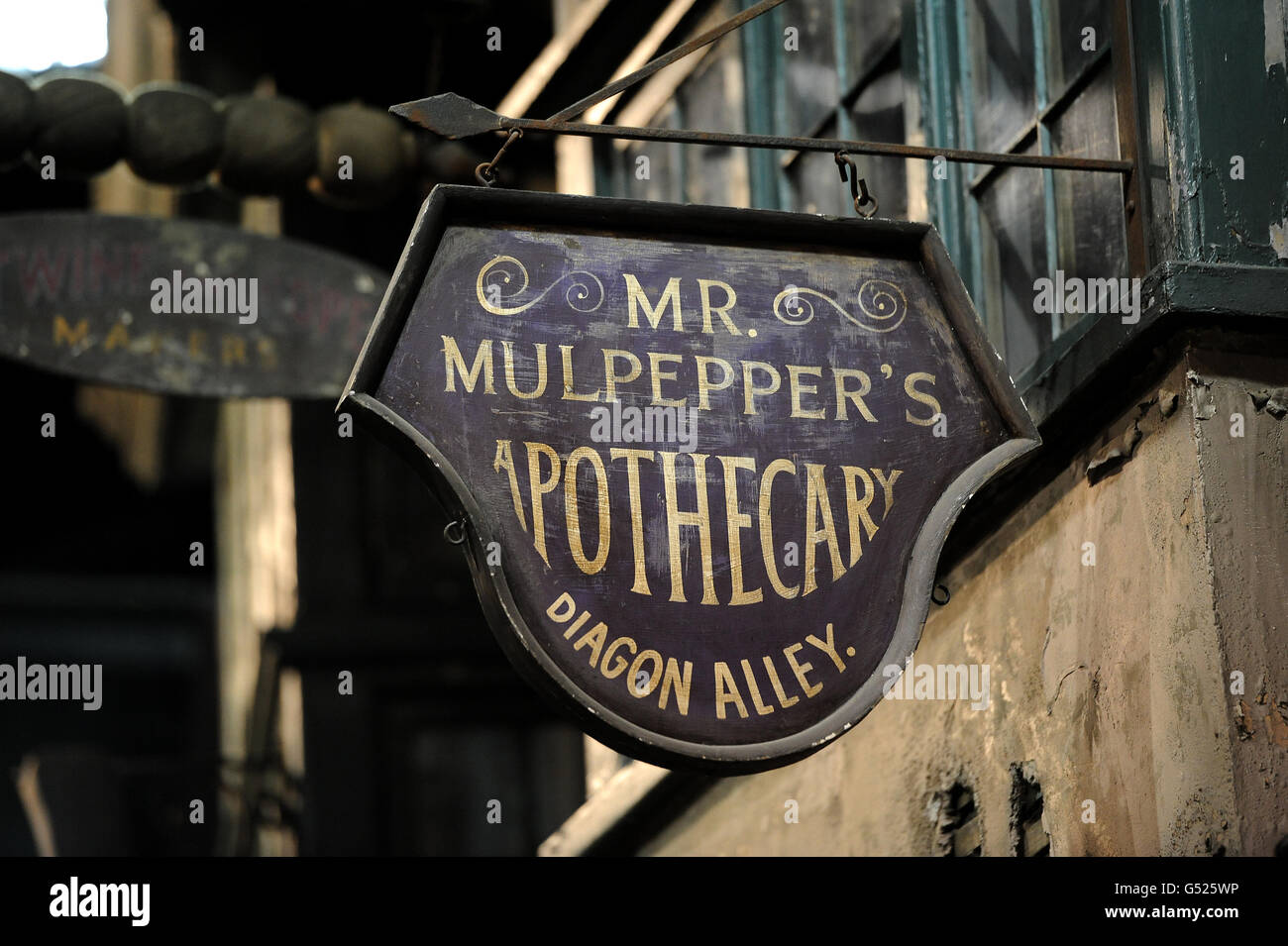 Una vista generale della nuova attrazione 'The Making of Harry Potter' presso gli studi Warner Brothers a Leavesden, Hertfordshire. Foto Stock