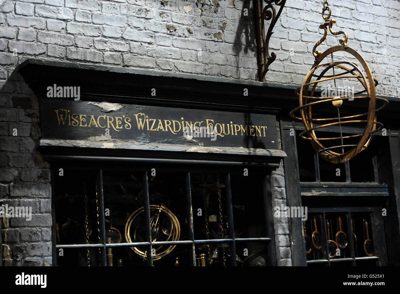 Una vista generale della nuova attrazione 'The Making of Harry Potter' presso gli studi Warner Brothers a Leavesden, Hertfordshire. Foto Stock