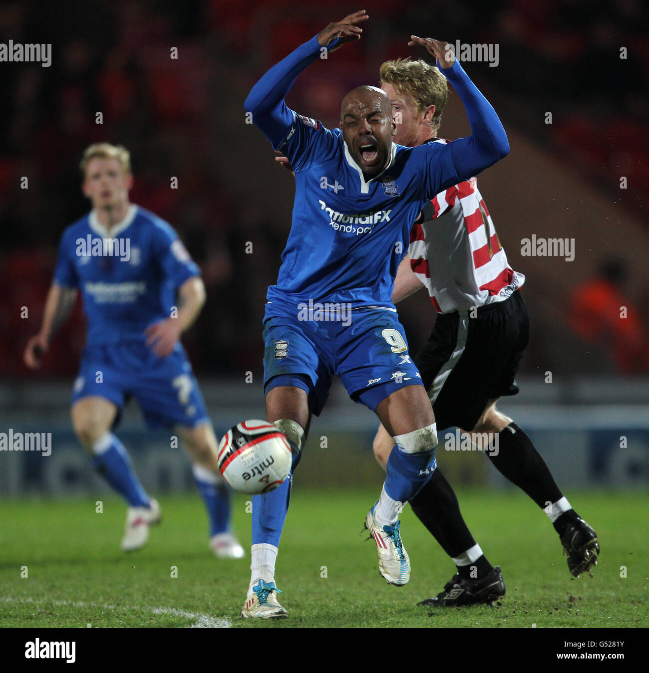 Calcio - npower Football League Championship - Doncaster Rovers v Birmingham City - Keepmoat Stadium Foto Stock