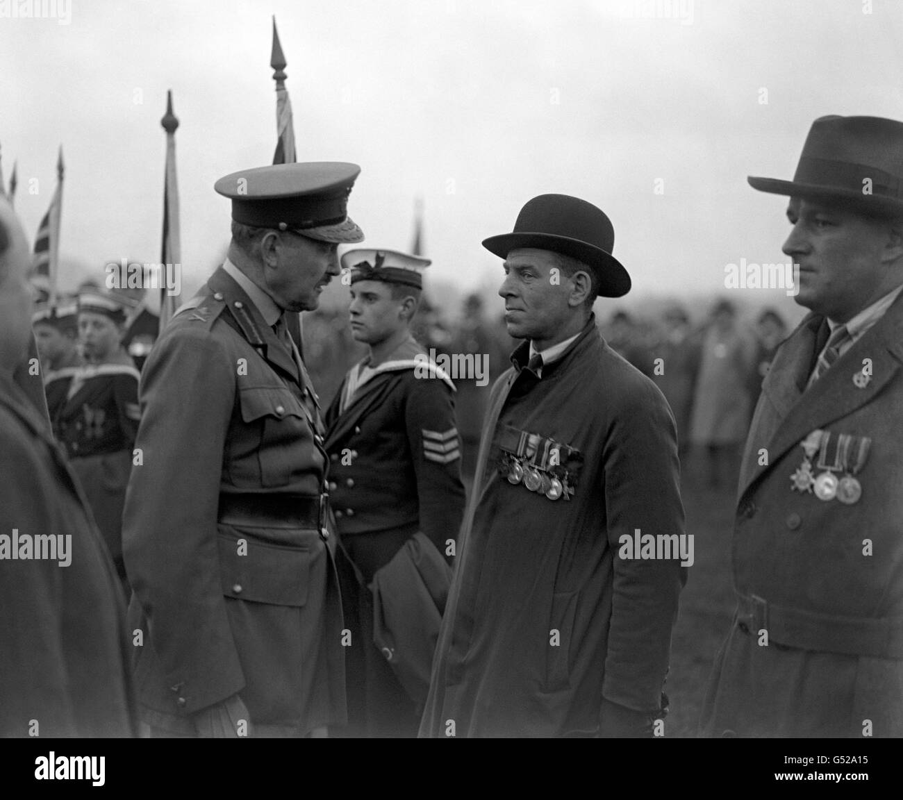 Esercito britannico - Premi & Medaglie - Victoria Cross - CSM Joe piegate - 1932 Foto Stock