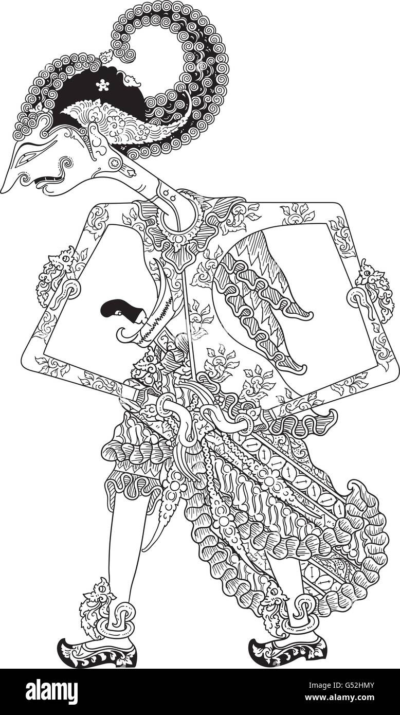 Kamajaya Illustrazione Vettoriale
