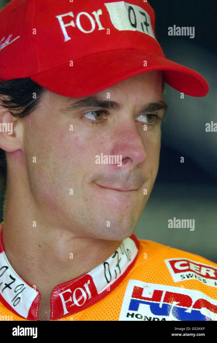 Donnington 500cc Crivillé Foto Stock