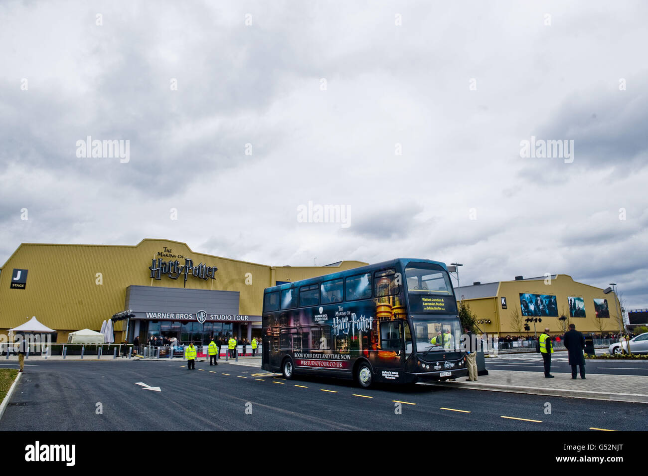 Una vista generale del Warner Brothers Studio Tour - The Making of Harry Potter, presso i Leavesdon Studios di Londra. Foto Stock