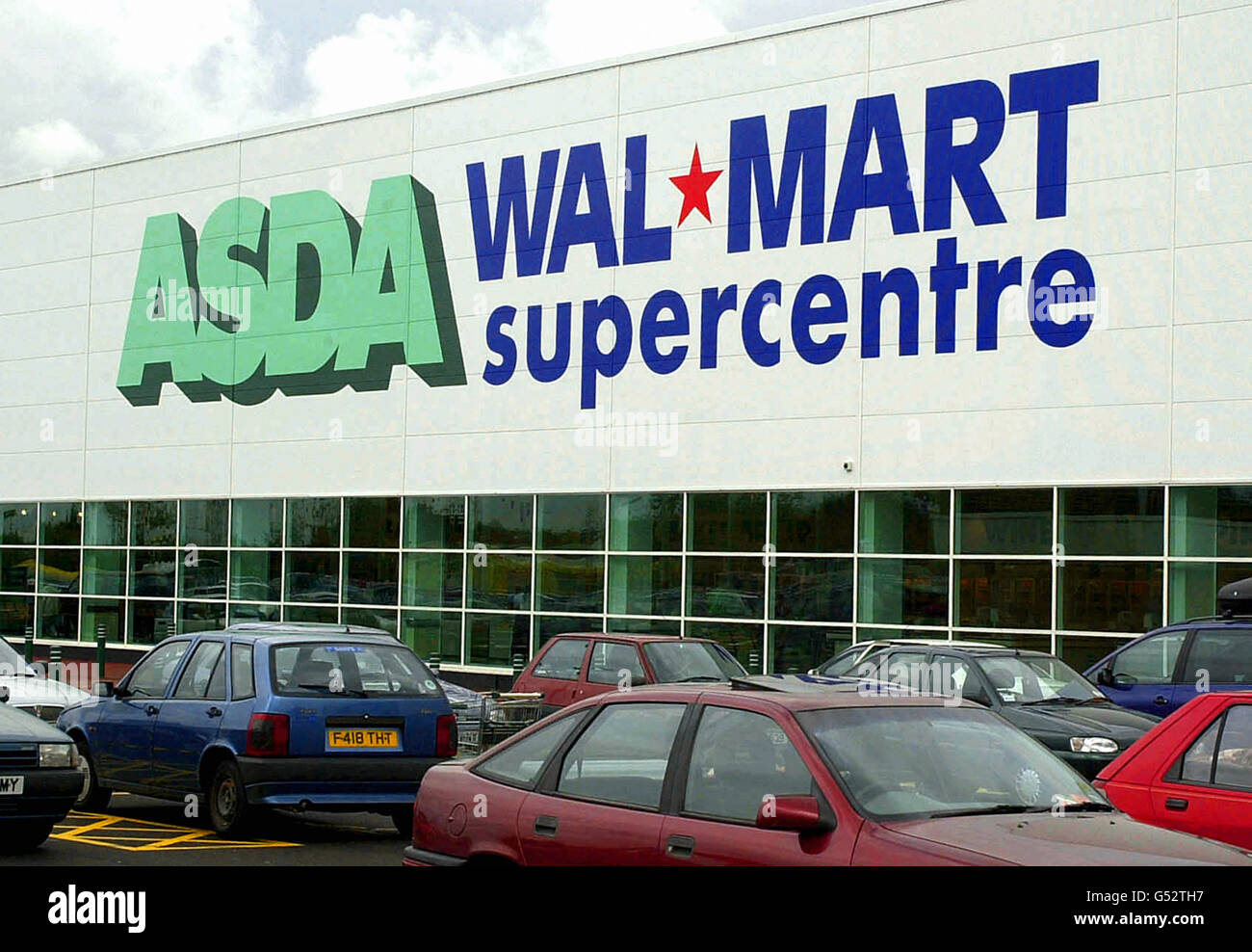 Asda Wal-mart scooter Foto Stock