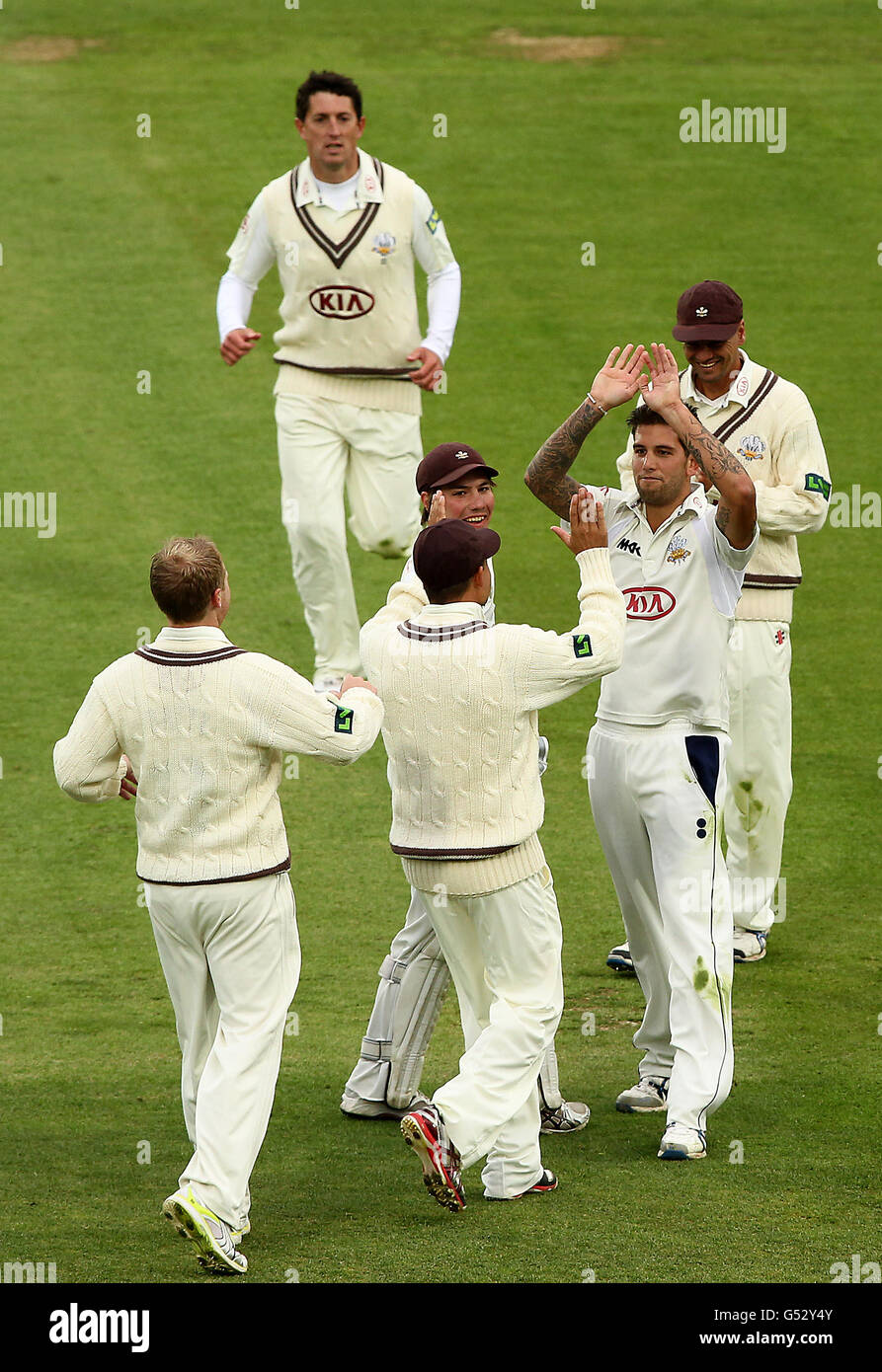 Cricket - LV= County Championship - Division One - Giorno 1 - Surrey v Sussex - Kia ovale Foto Stock