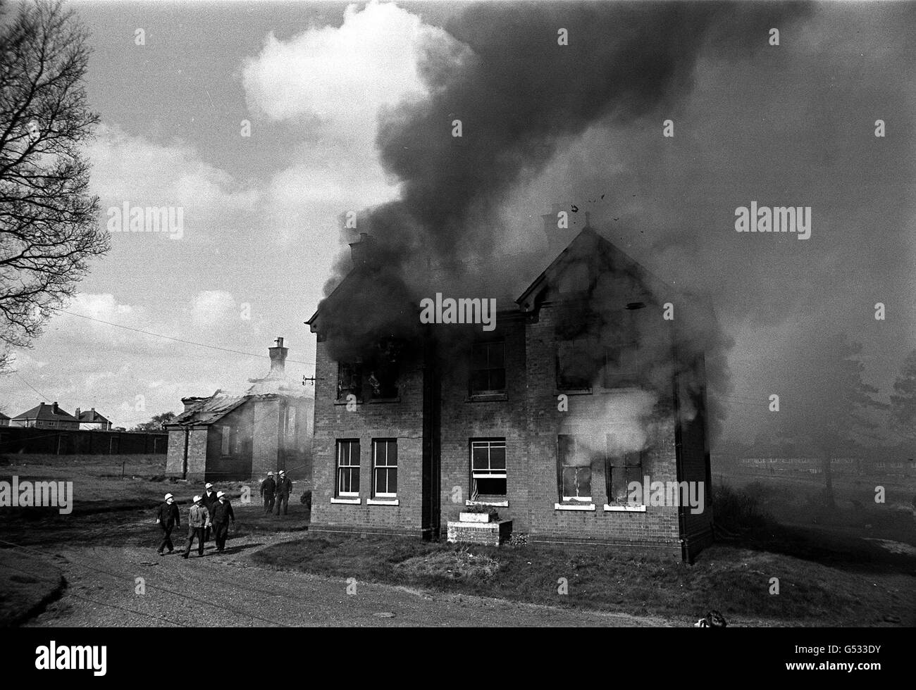 Salute - il vaiolo minaccia - Witton ospedale di isolamento, Birmingham Foto Stock