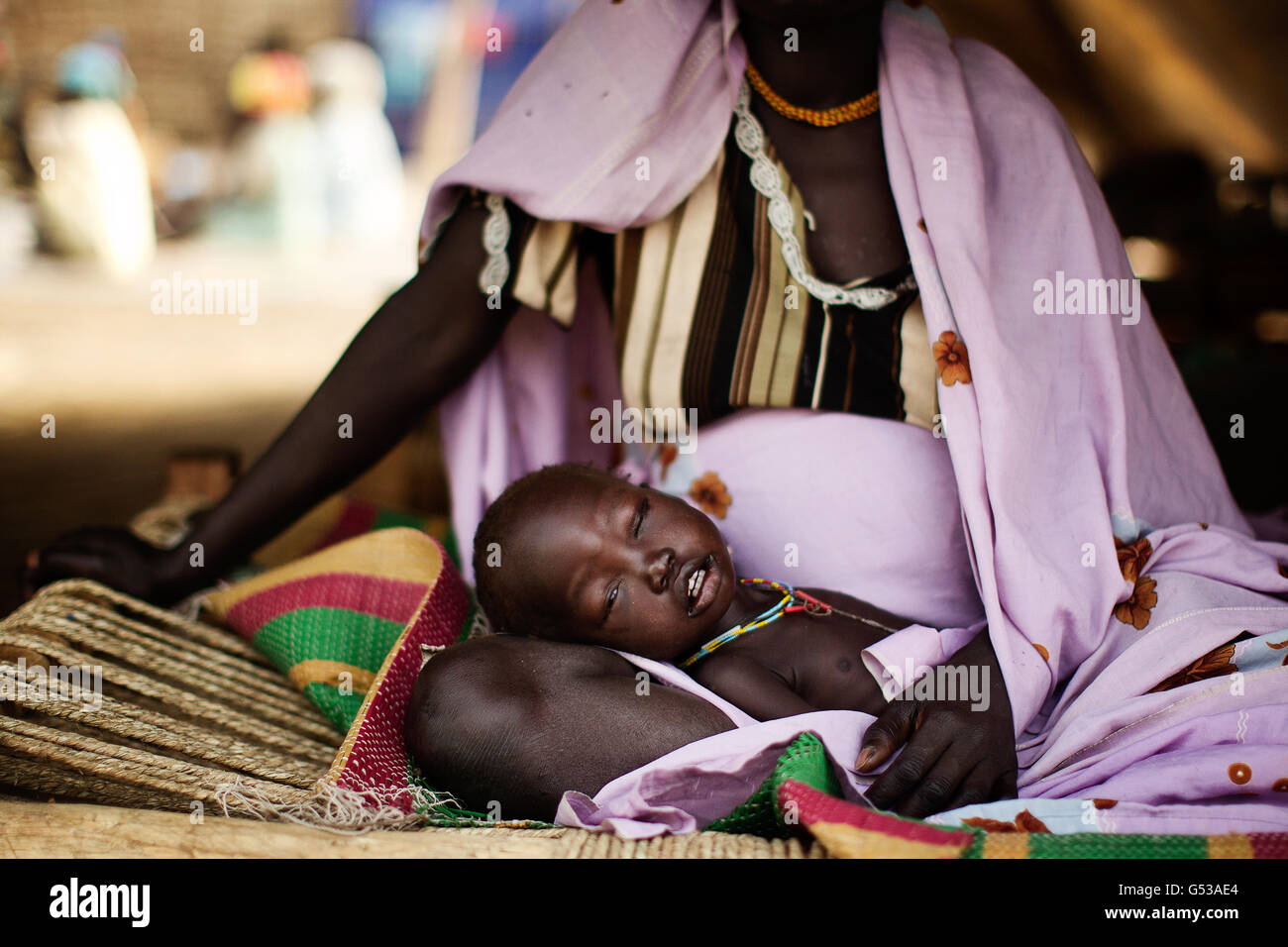Il sud Sudan crisi Foto Stock