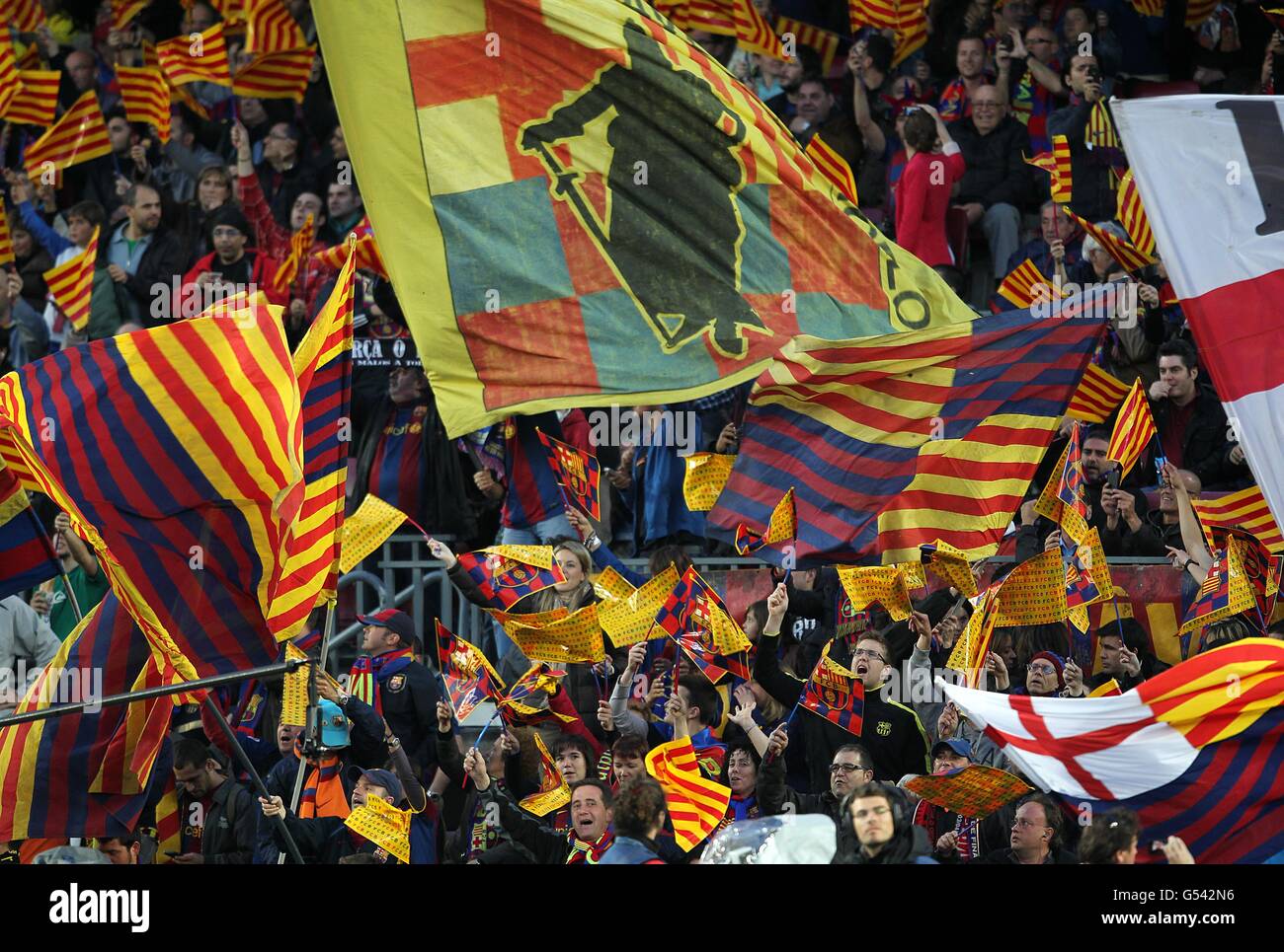 Soccer - UEFA Champions League - Semifinale - Seconda tappa - Barcellona v Chelsea - Camp Nou Stadium Foto Stock