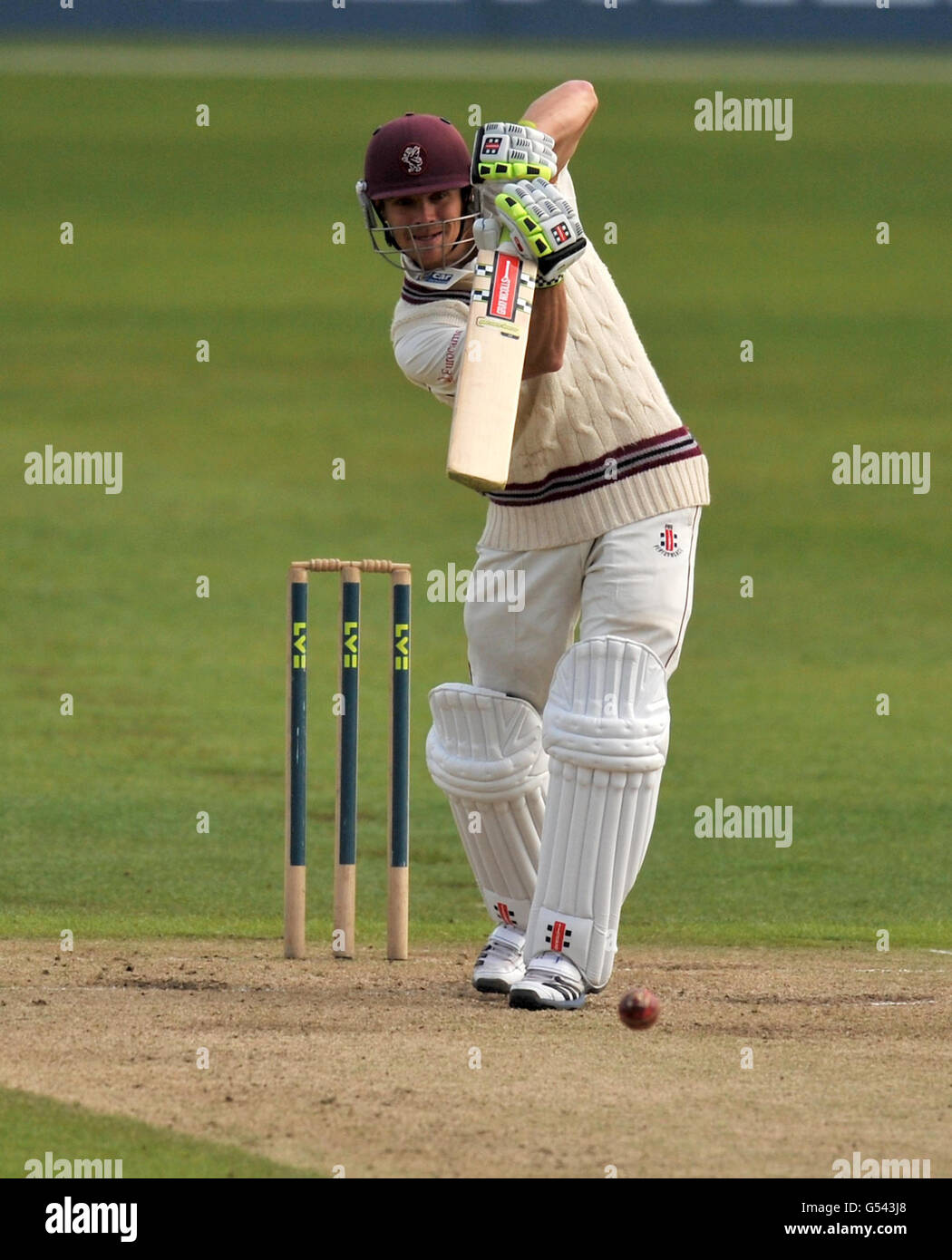 Cricket - LV= County Championship - Division One - Giorno 3 - Nottinghamshire v Somerset - Trent Bridge Foto Stock