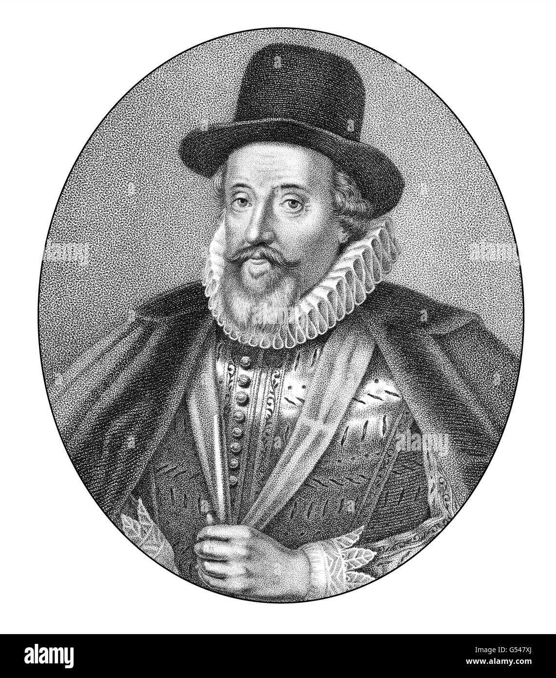 Ammiraglio Thomas Howard, 1° Conte di Suffolk, 1561-1626, un aristocratico inglese Foto Stock