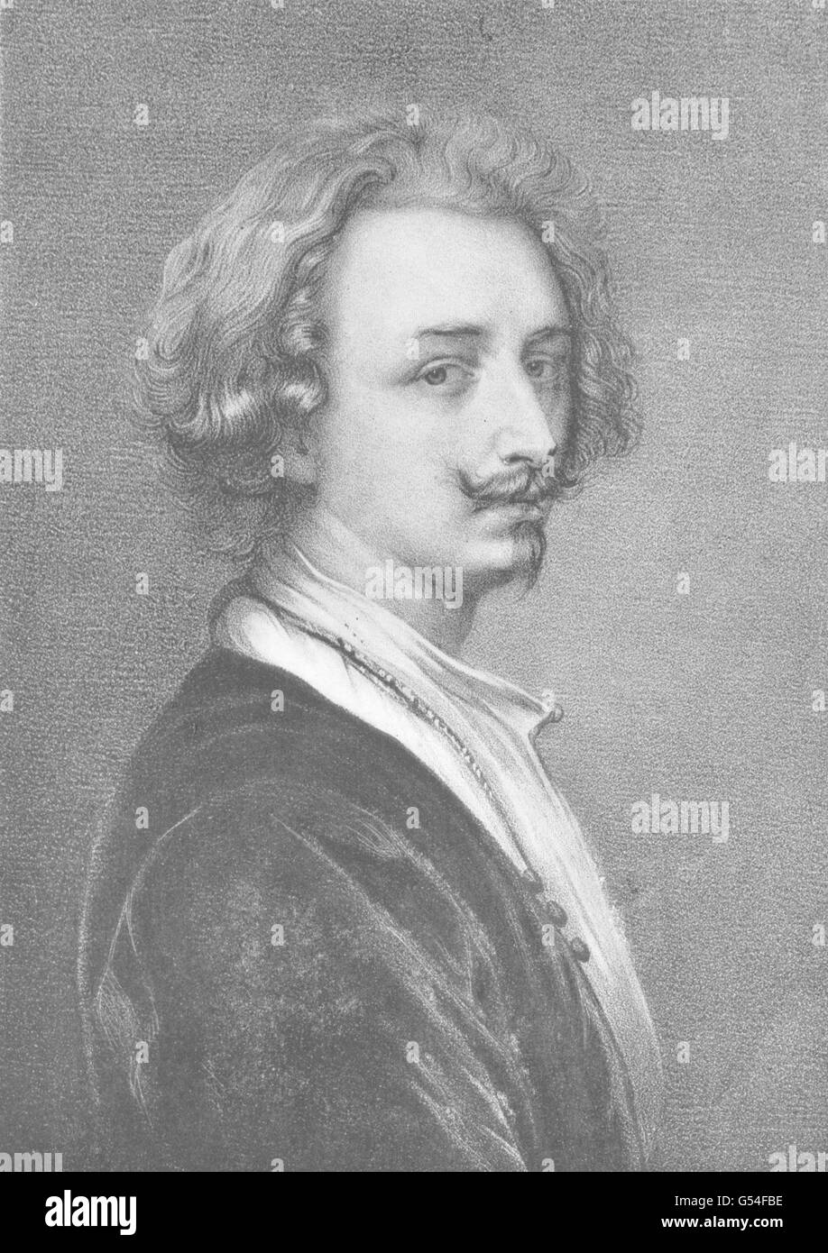Artisti: Antonius Vandyck ha Van Dyck, antica stampa 1907 Foto Stock