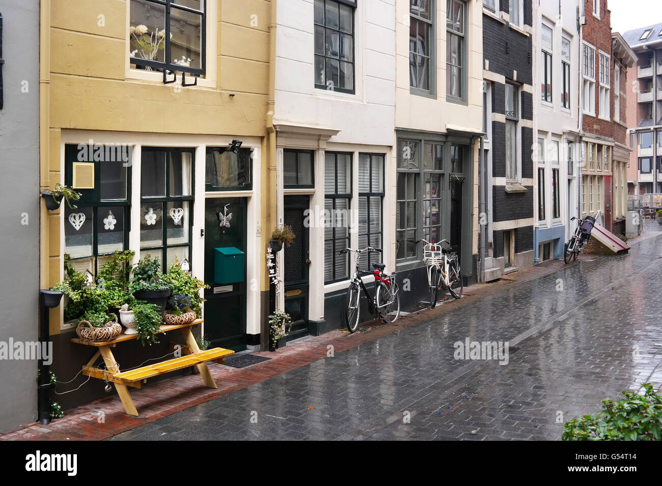 Case in Vlissingen Foto Stock
