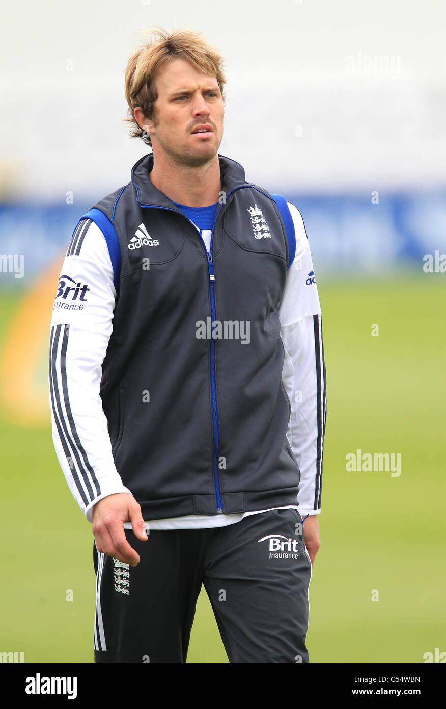 Cricket - International Tour Match - England Lions / West Indies - Day One - County Ground. Inghilterra Lion's Nick Compton Foto Stock