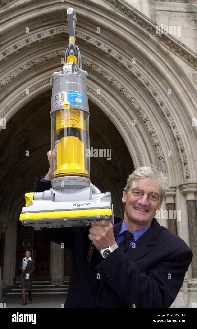 James Dyson & i Tribunali di Hoover Foto Stock