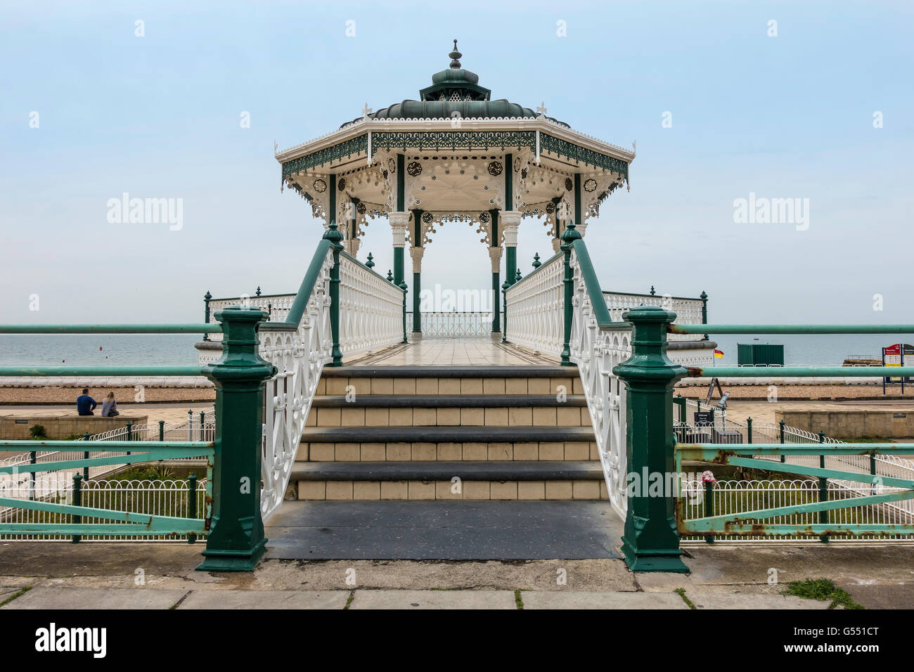 Il Bandstand Brighton Seafront Brighton Sussex England Foto Stock