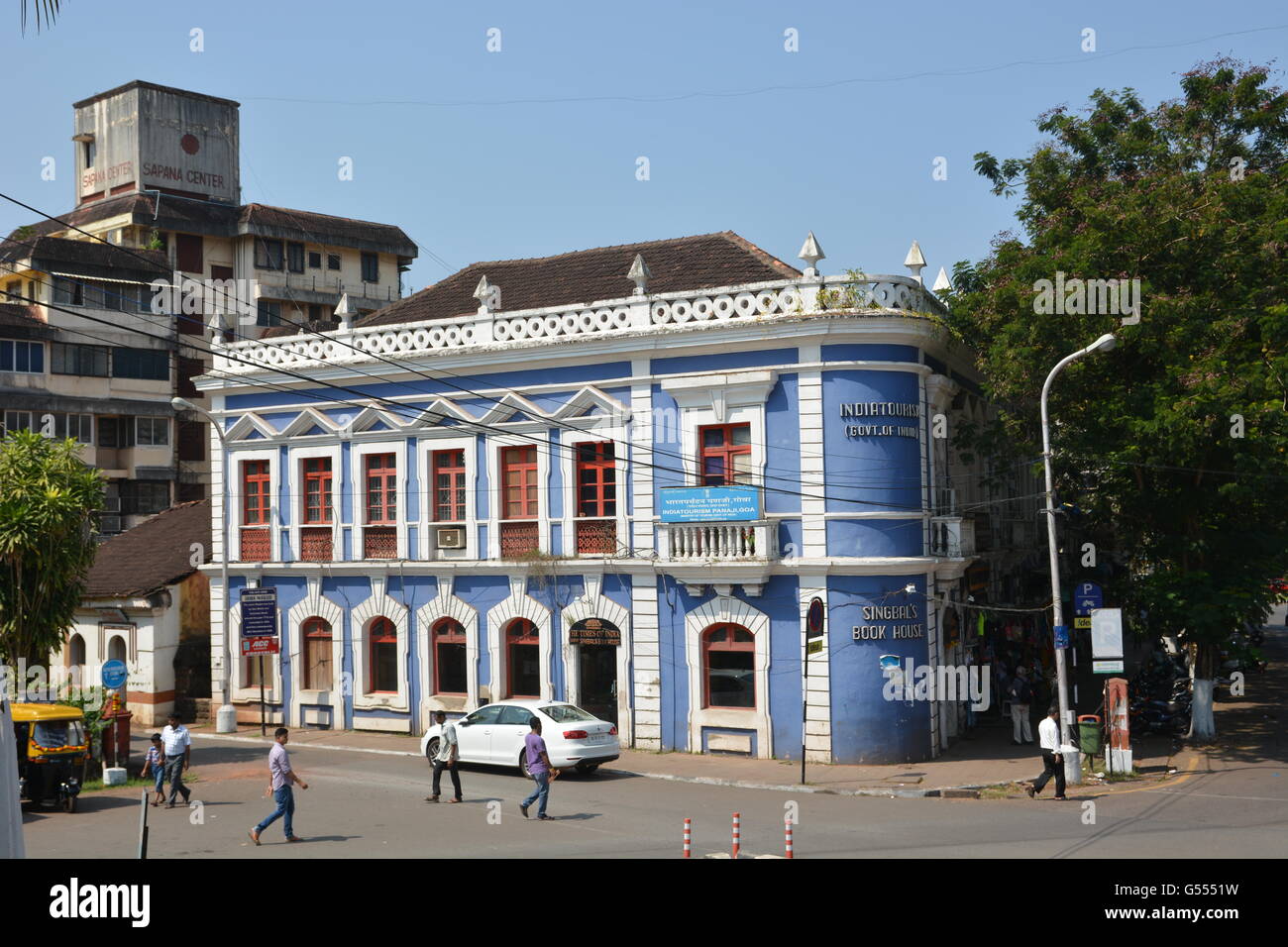 Goa, India - 22 Ottobre 2015 - Capitale Panaji Foto Stock