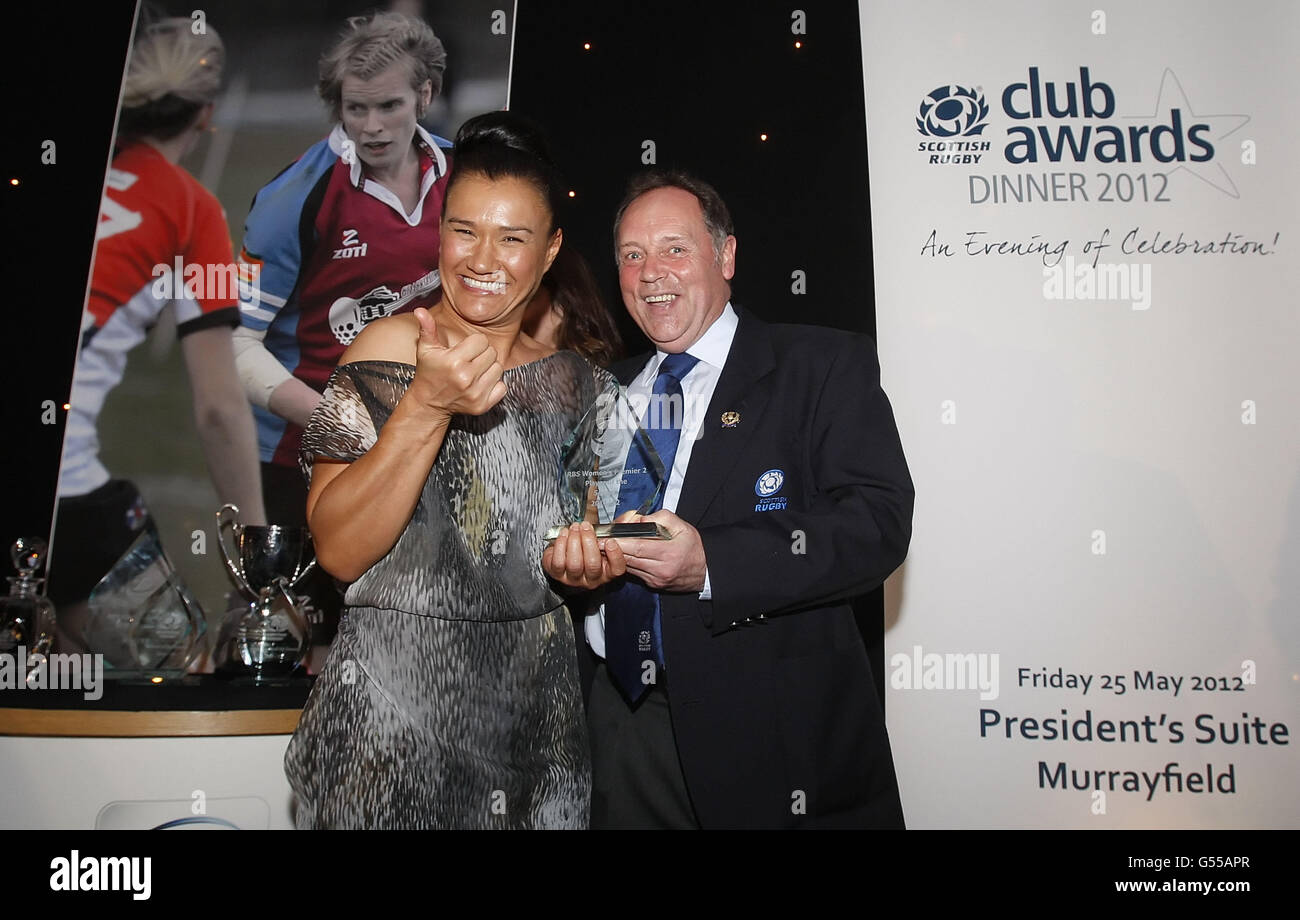 Rugby Union - Scottish Rugby Union Club Awards cena - Murrayfield Foto Stock