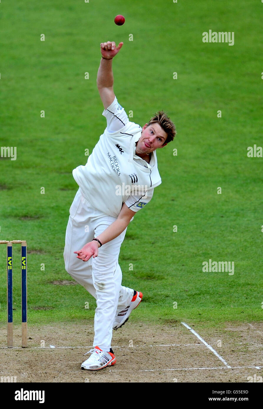 Cricket - LV= County Championship - Division One - Nottinghamshire v Middlesex - Giorno 2 - Trent Bridge Foto Stock