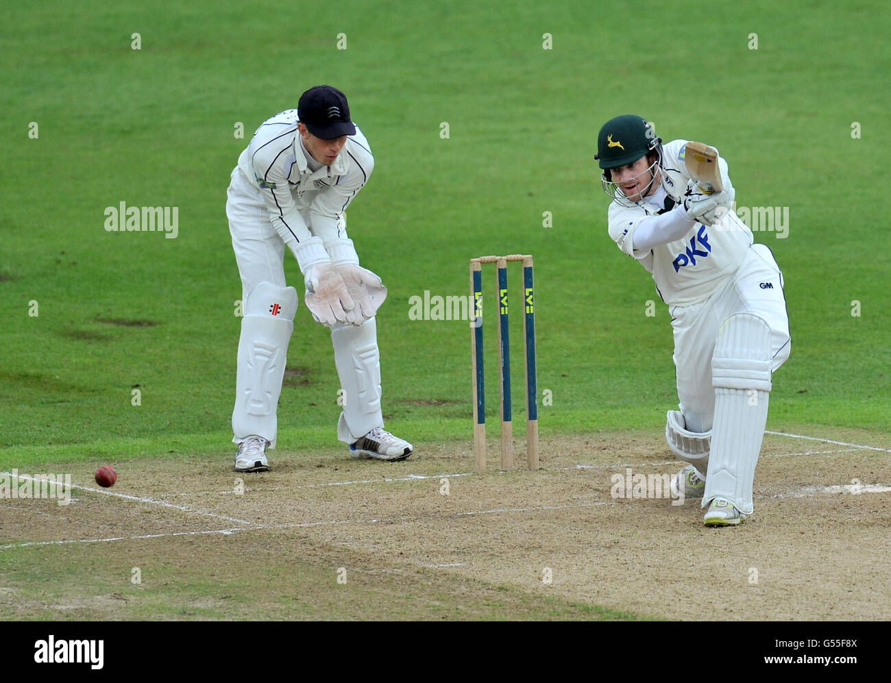 Cricket - LV= County Championship - Division One - Nottinghamshire v Middlesex - Giorno 2 - Trent Bridge Foto Stock