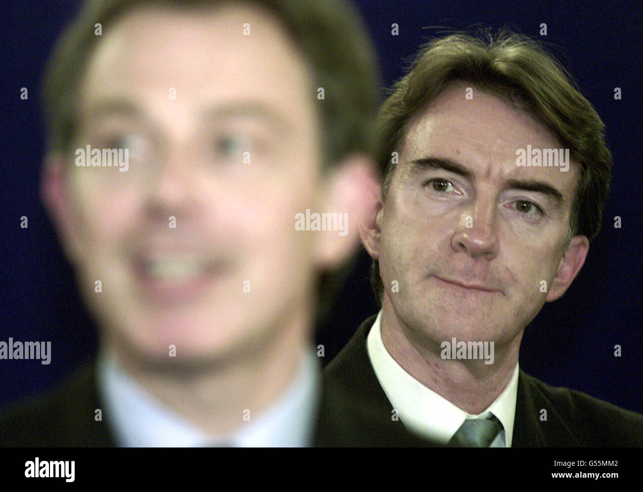 Mandelson Belfast Foto Stock