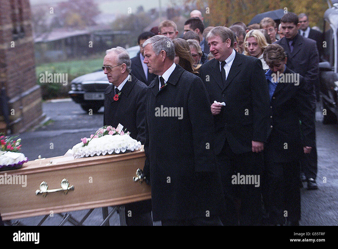 Telford Tranter bambini funerale Foto Stock