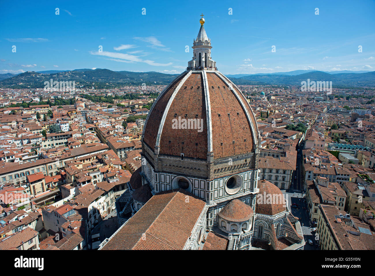 Cattedrale la Basilica di Santa Maria del Fiore. Firenze Italia Foto Stock