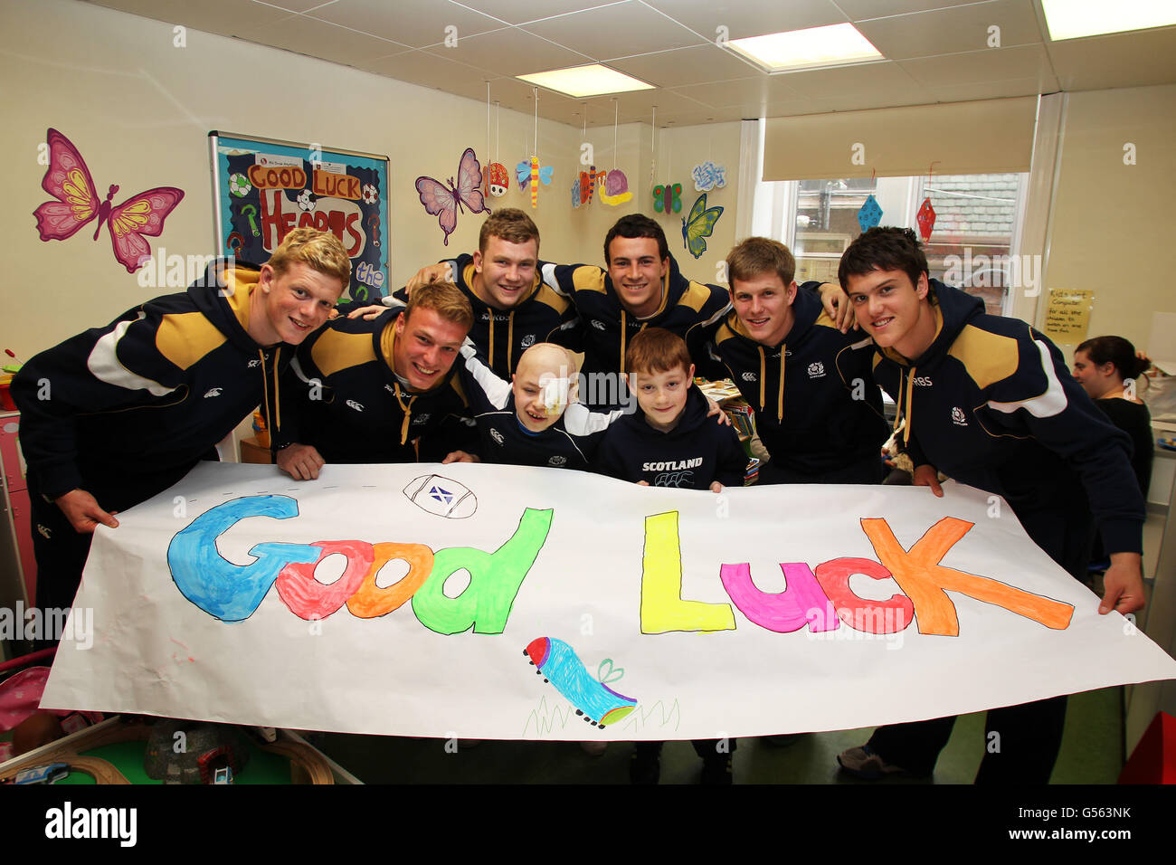 Rugby Union - Scozia sotto 20's Photocall - Murrayfield Foto Stock