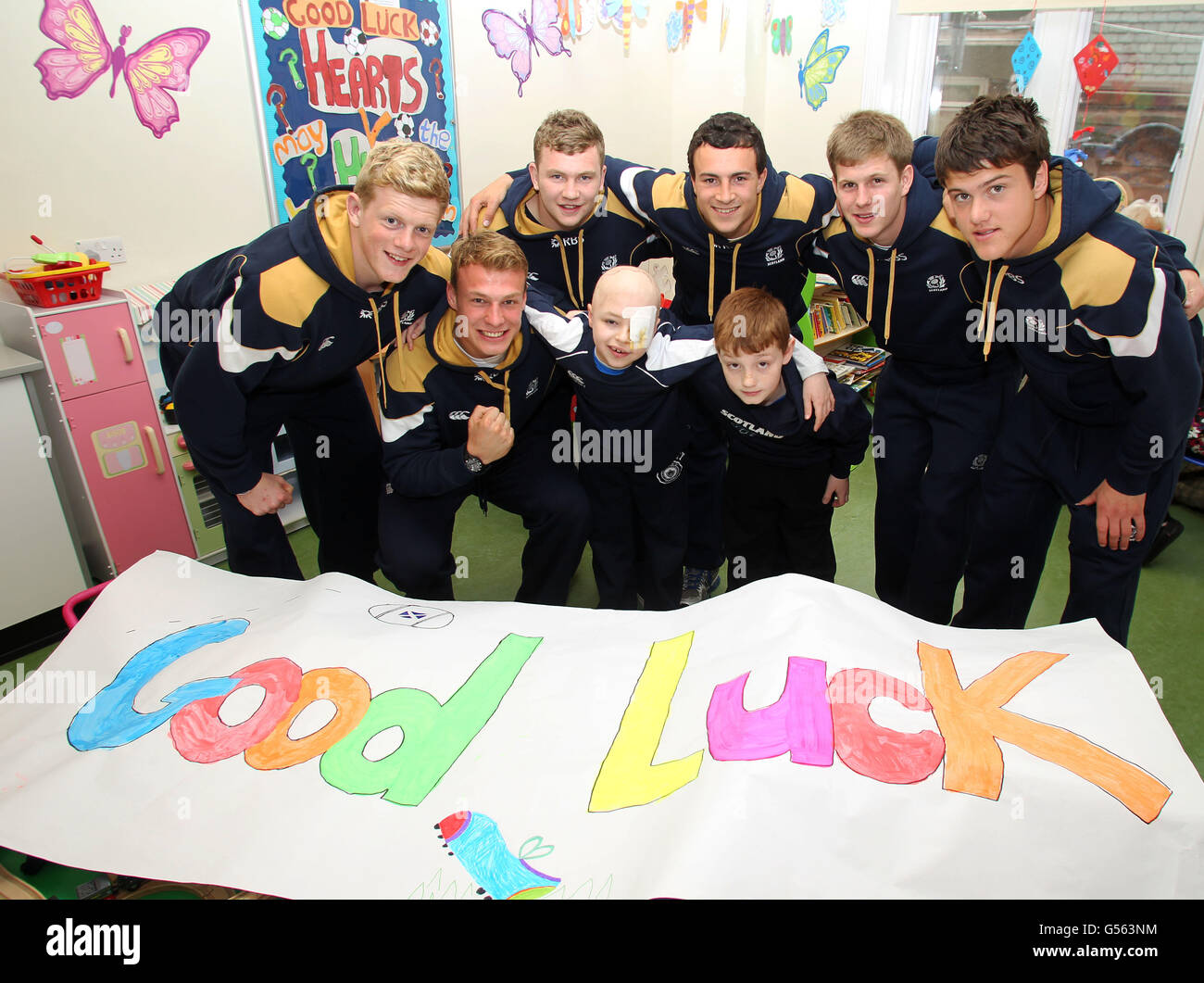 Rugby Union - Scozia sotto 20's Photocall - Murrayfield Foto Stock