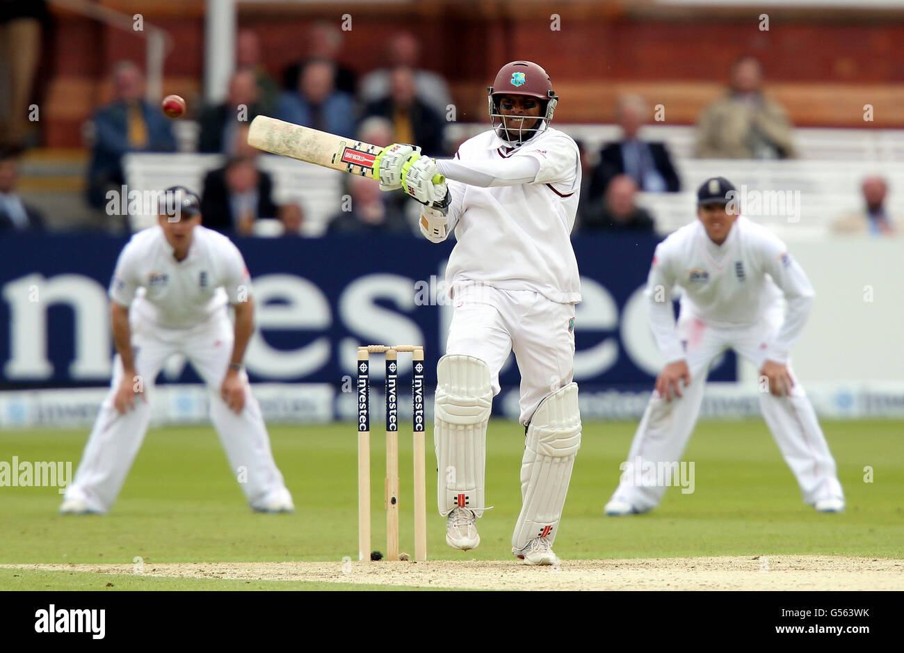 Cricket - 2012 Investec Prova Serie - England v West Indies - Prima giornata di test a uno - il Lord's Cricket Ground Foto Stock