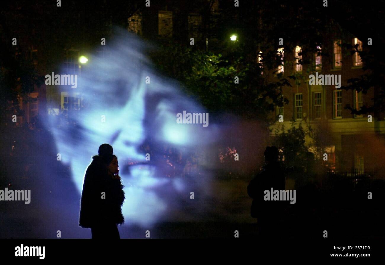 Oursler Soho mostrano spettrale Foto Stock