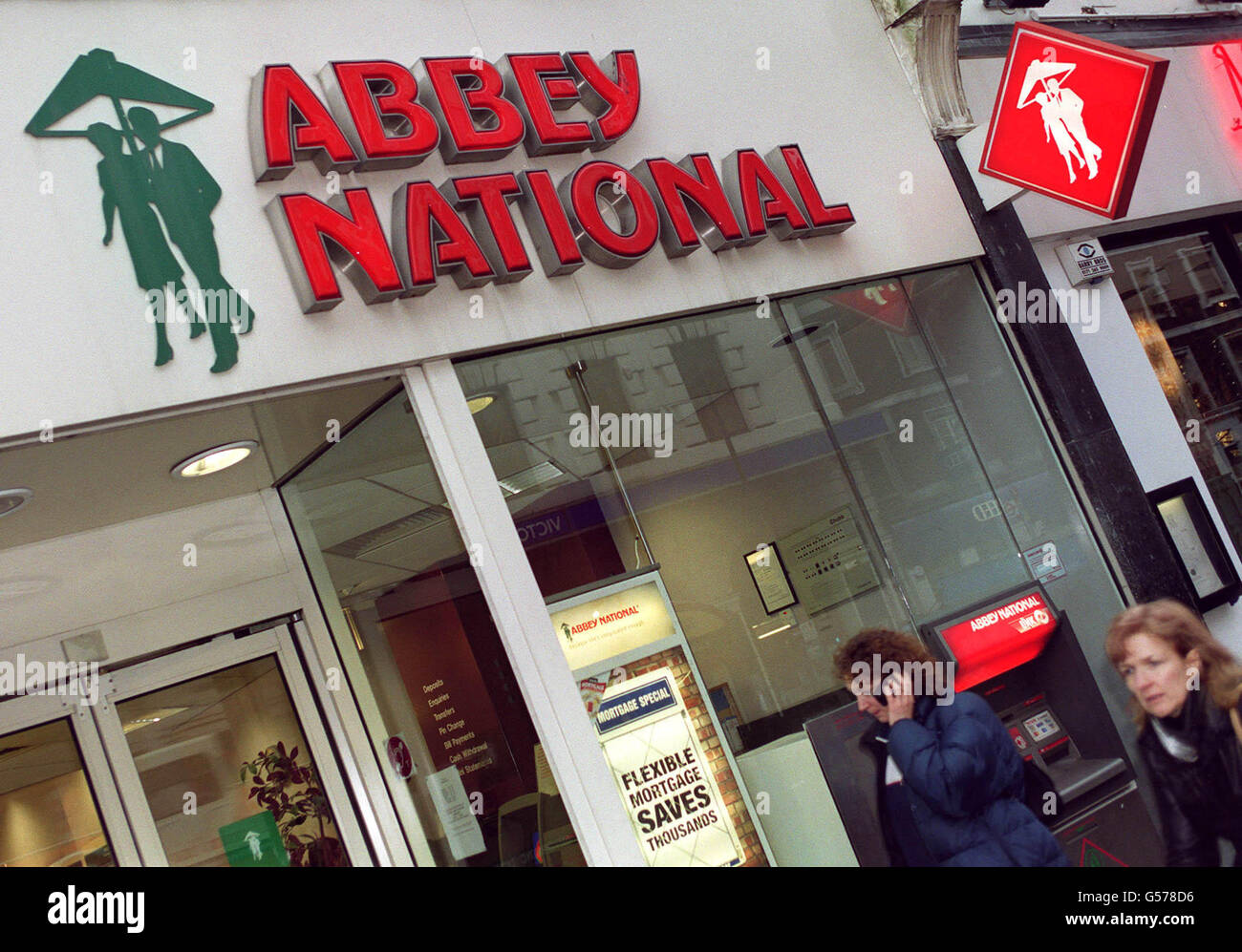 Lloyds acquisizione di Abbey National Foto Stock